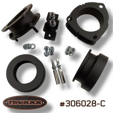 2026 Hyundai Palisade Hybrid - 1.75" Front and 1.5" Rear Lift Kit with Shock Shaft Extensions