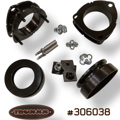 2027 Kia Telluride Hybrid X-Line - 2" Front and 1.5" Rear Lift Kit with Shock Shaft Extensions