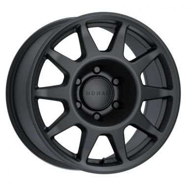 Nomad N505SB Touring 17x8.5in / 6X135 BP / 0mm Offset / 87.1mm Bore - Satin Black